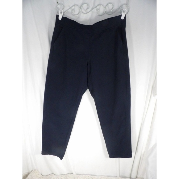 32 Cool Unisex Black Pockets Elastic Waist Pull On Sweatpants Size Large - Picture 1 of 9